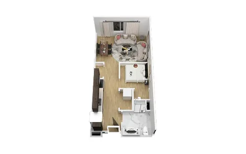 Travis Flats floor plan 1