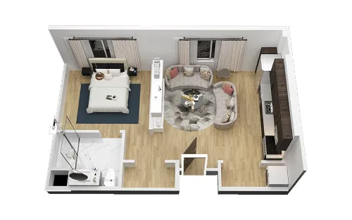 Travis Flats floor plan 2