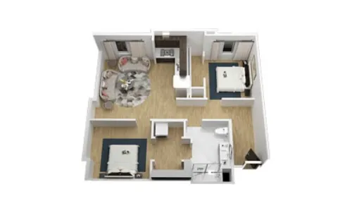 Travis Flats floor plan 6