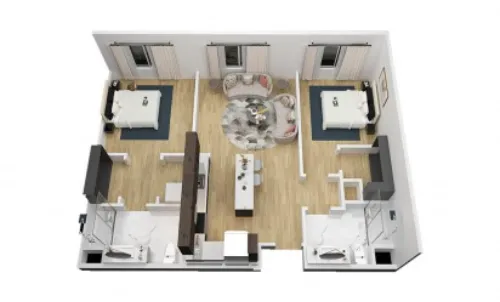 Travis Flats floor plan 7