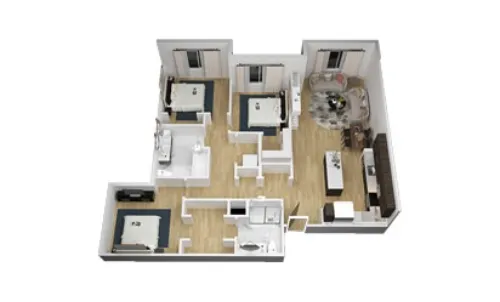 Travis Flats floor plan 9