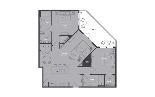 Troubadour floorplan 13