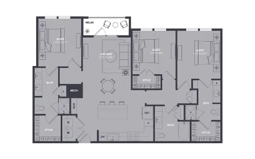 Troubadour floorplan 15