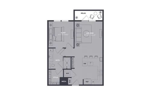 Troubadour floorplan 5