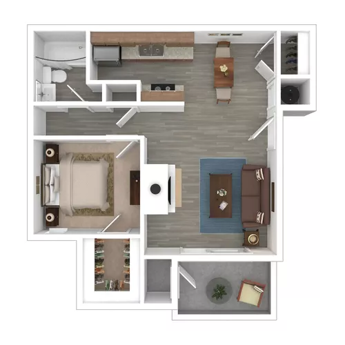 Turtle Creek Apartments Sherman Floorplan 2