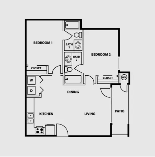 Vibe on Riverside floor plan 3