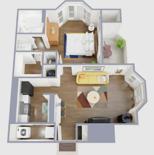 Villas at Shadow Oaks floorplan 1