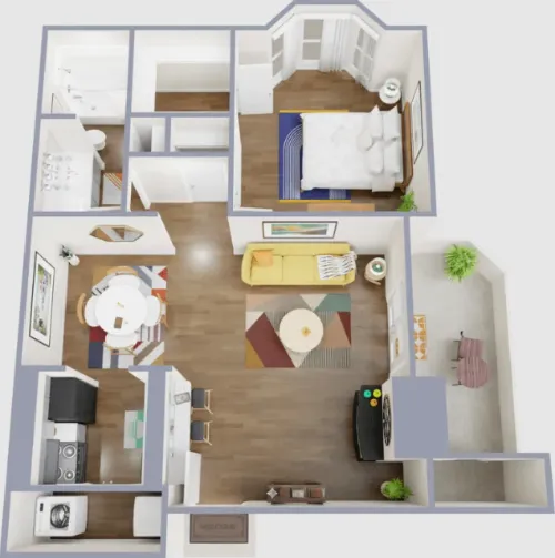 Villas at Shadow Oaks floorplan 2