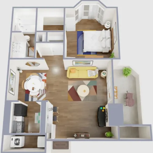 Villas at Shadow Oaks floorplan 3