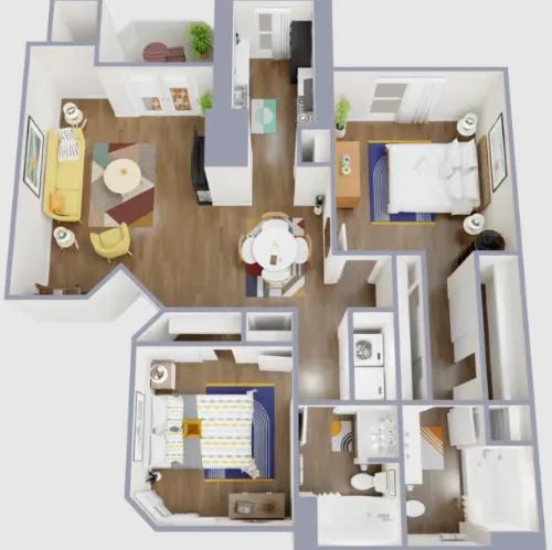 Villas at Shadow Oaks floorplan 5