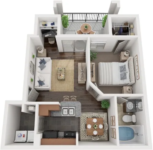 Villas at Stone Oak Ranch floorplan 1