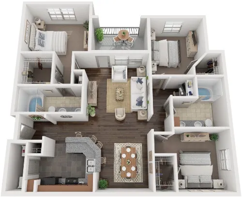 Villas at Stone Oak Ranch floorplan 15