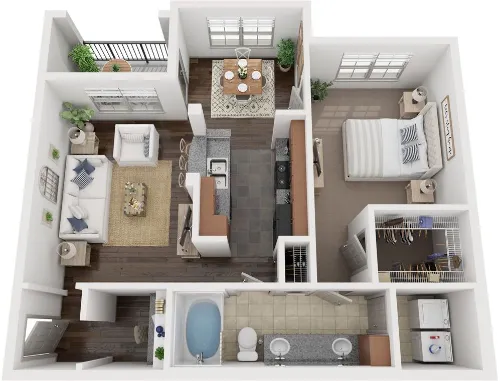 Villas at Stone Oak Ranch floorplan 4