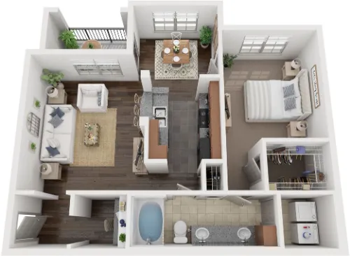 Villas at Stone Oak Ranch floorplan 5