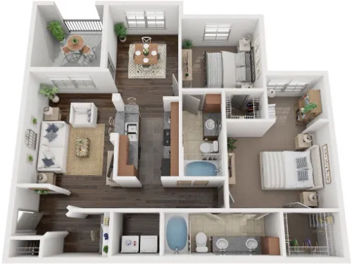 Villas at Stone Oak Ranch floorplan 7