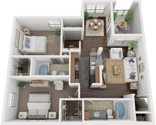 Villas at Stone Oak Ranch floorplan 8