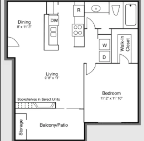 Wind River Crossing floorplan 3