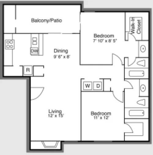 Wind River Crossing floorplan 4