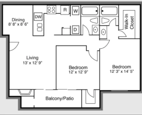 Wind River Crossing floorplan 5