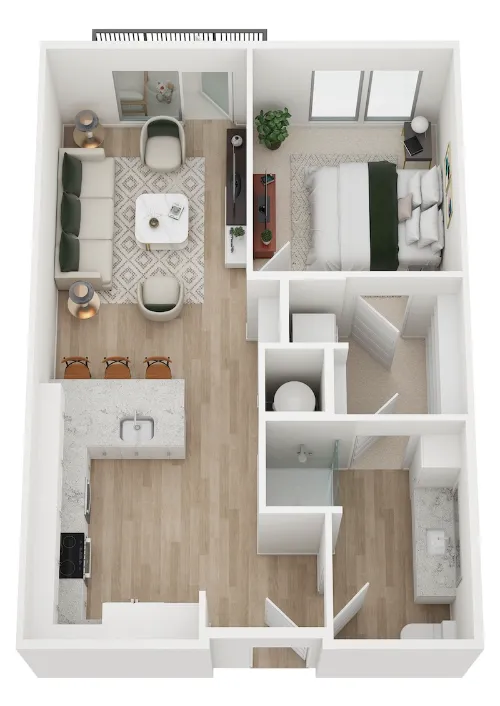 Windsor Commons floor plan 1