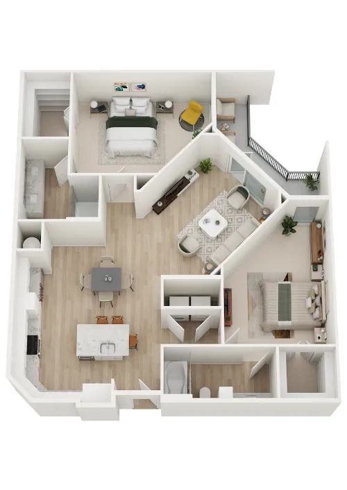 Windsor Commons floor plan 1