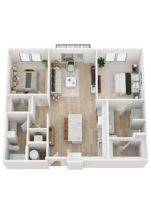 Windsor Commons floor plan 2