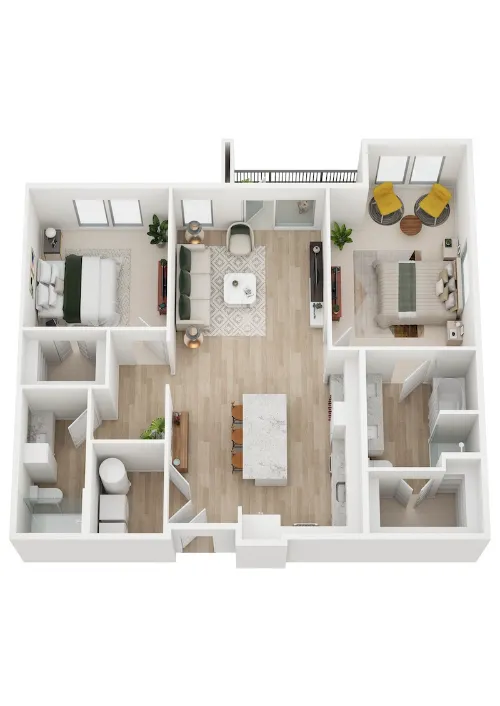 Windsor Commons floor plan 3