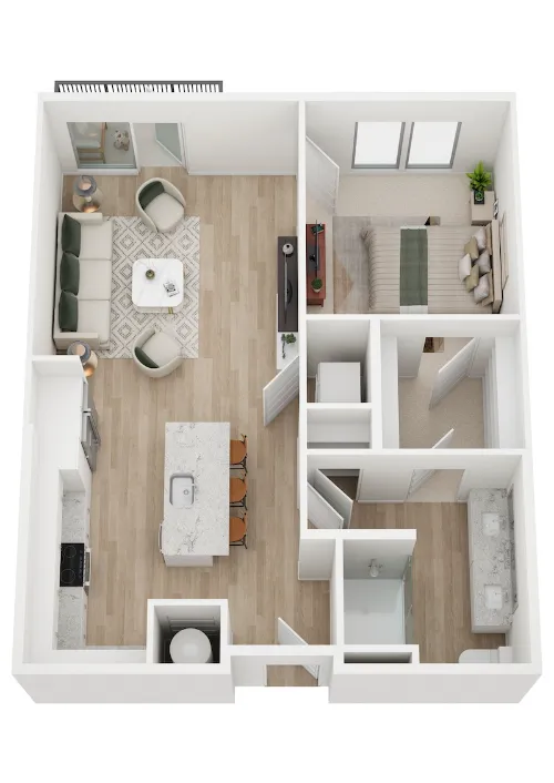 Windsor Commons floor plan 4