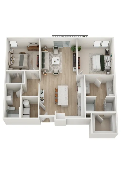 Windsor Commons floor plan 5