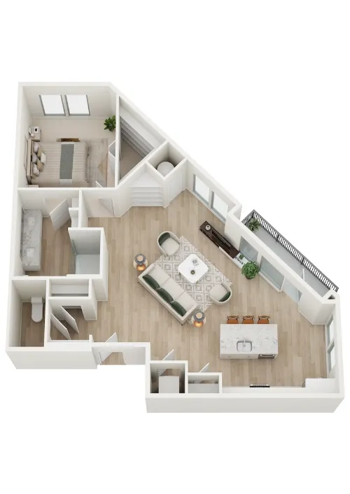 Windsor Commons floor plan 7