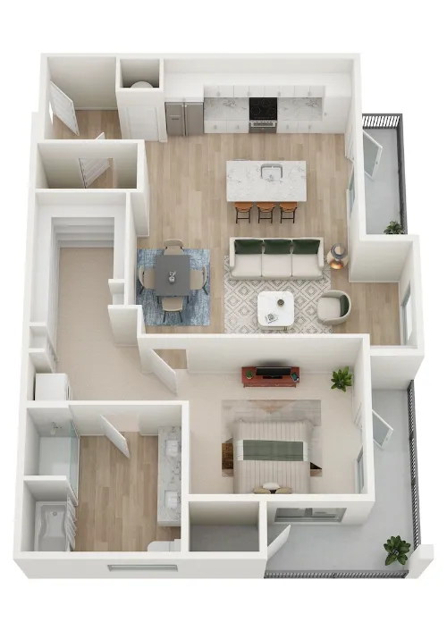 Windsor Commons floor plan 9