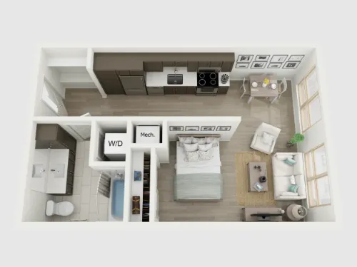 AVE Austin North Lamar floor plan 1