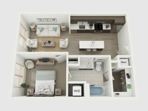 AVE Austin North Lamar floor plan 2