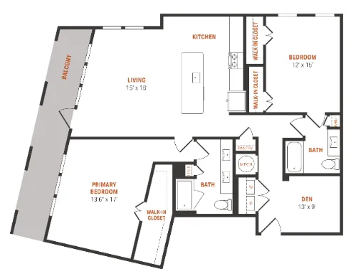 Alexan Braker Pointe floor plan 10