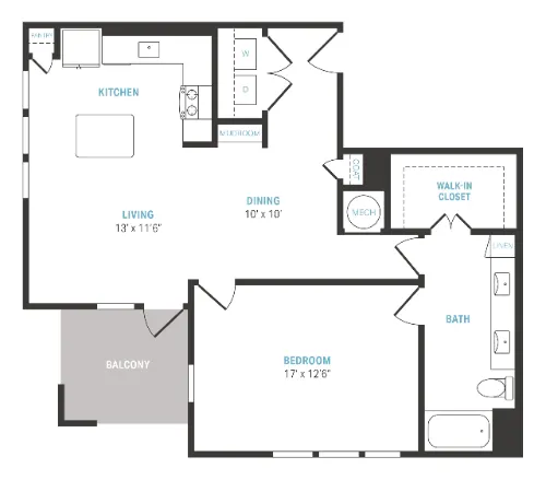 Alexan Braker Pointe floor plan 5