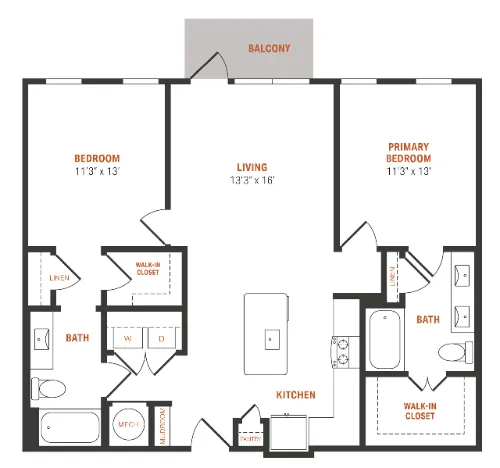 Alexan Braker Pointe floor plan 7