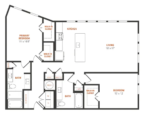 Alexan Braker Pointe floor plan 9