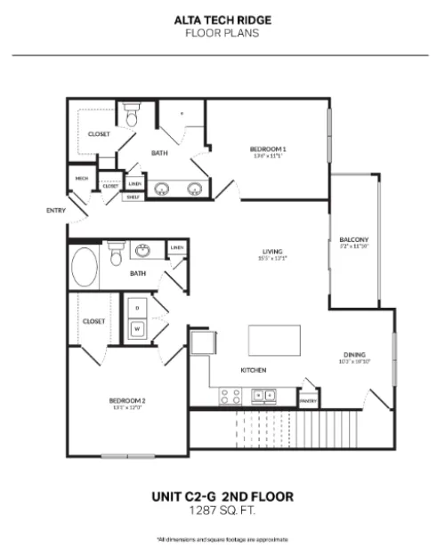 Altair Tech Ridge floor plan 1