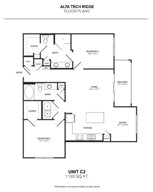 Altair Tech Ridge floor plan 2