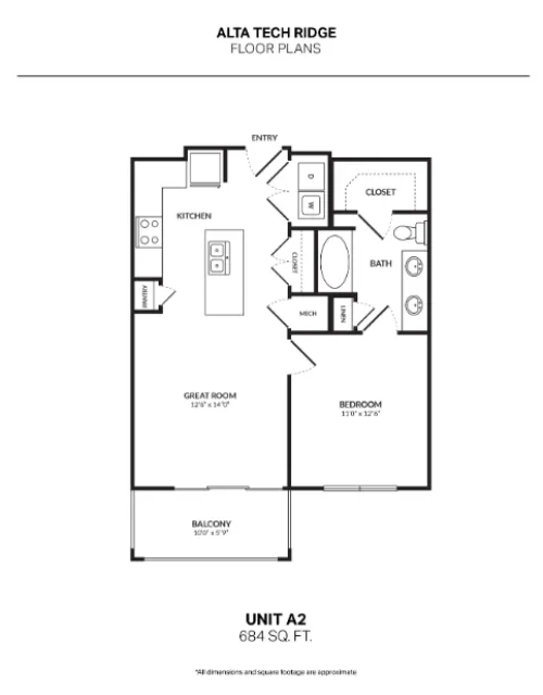 Altair Tech Ridge floor plan 2