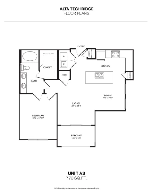 Altair Tech Ridge floor plan 3