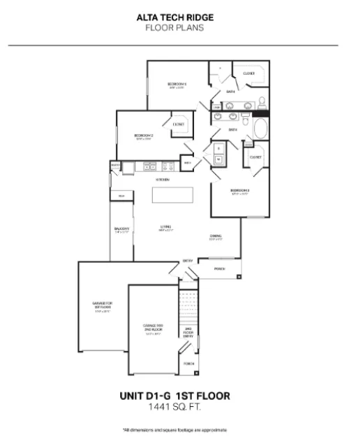 Altair Tech Ridge floror plan 1