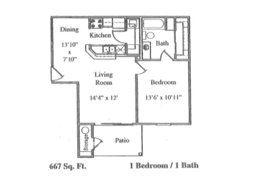 Arrowhead Park floor plan 1