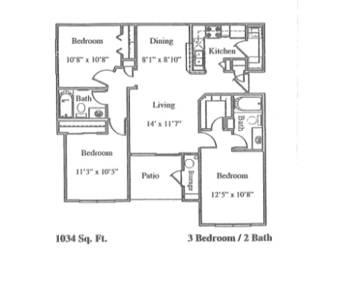 Arrowhead Park floor plan 4