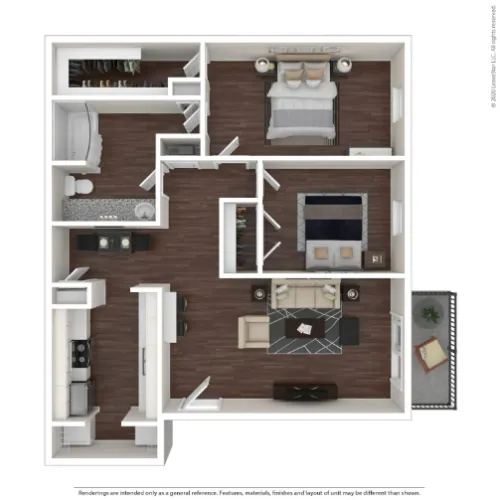 Austin Midtown floor plan 3