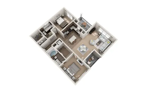 Austin Waters at Tech Ridge floor plan 6