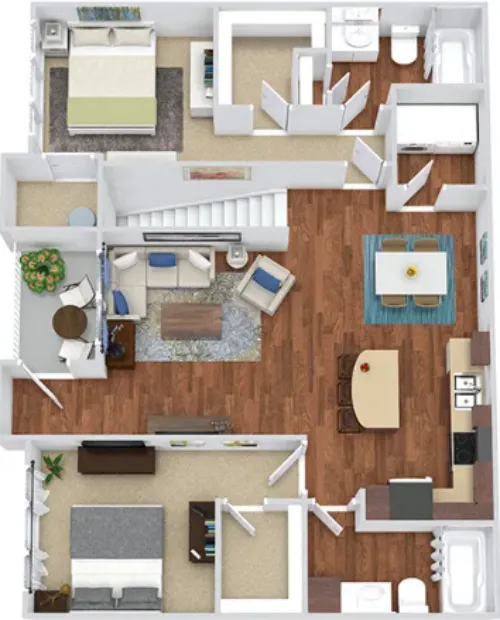 Bexley at Tech Ridge floor plan 1