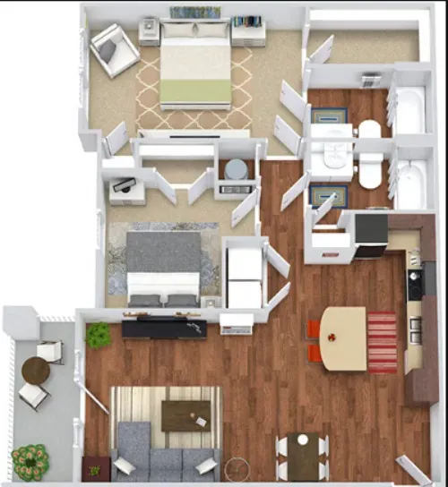 Bexley at Tech Ridge floor plan 2