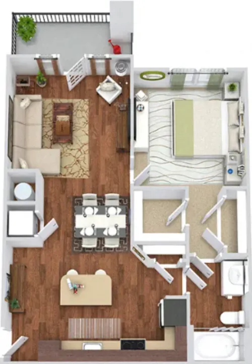 Bexley at Tech Ridge floor plan 5