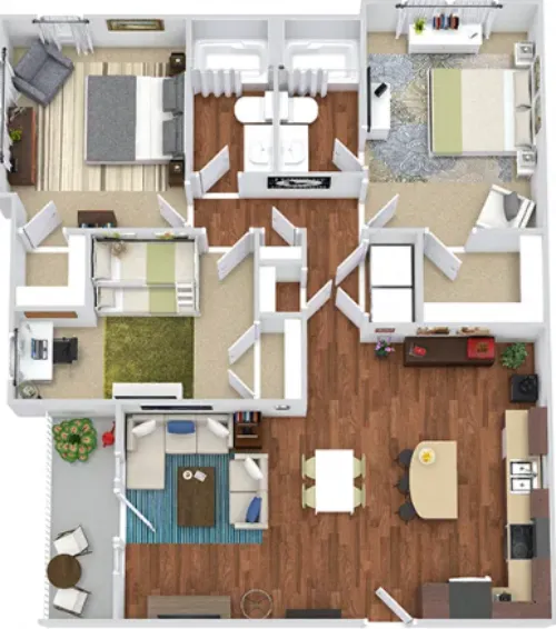 Bexley at Tech Ridge floor plan 5